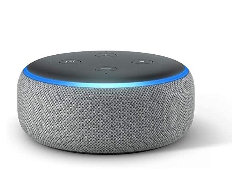 Echo Dot (3rd Gen) - Smart speaker with Alexa - Heather Gray