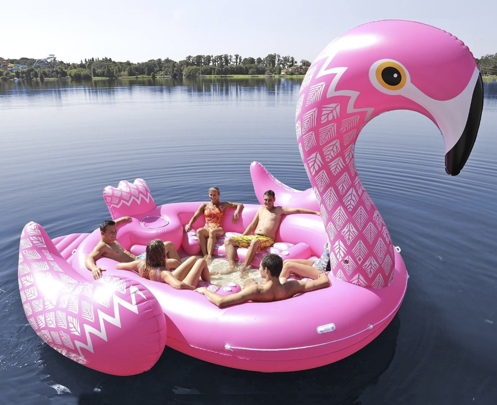 Sun Pleasure Party Bird Giant Flamingo Floaty