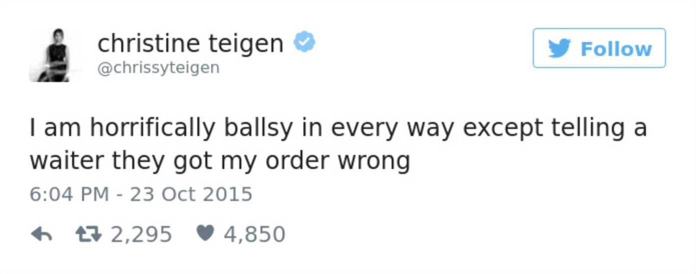 Teigen Tweets Farewell #17