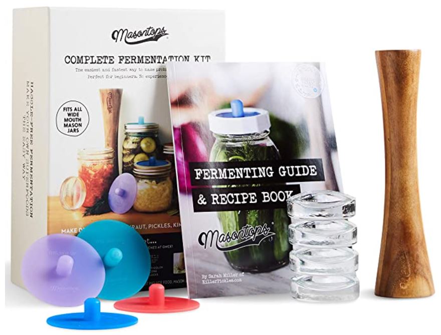 Masontops Complete Mason Jar Fermentation Kit